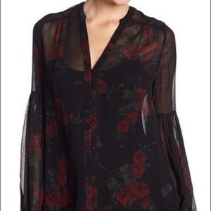 -Paige- Emilia Silk Top